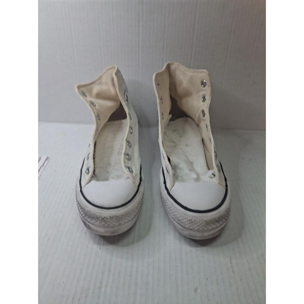 Converse Chuck Taylor All Star Platform High Top Canvas Sneaker White